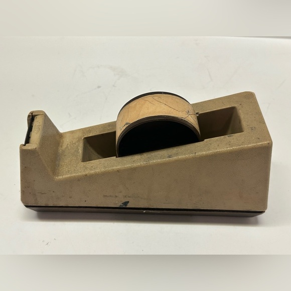 Vintage SCOTCH 3M C-25 Tape Dispenser‎ Model 28000 Heavy-Duty Made in USA - Picture 1 of 12